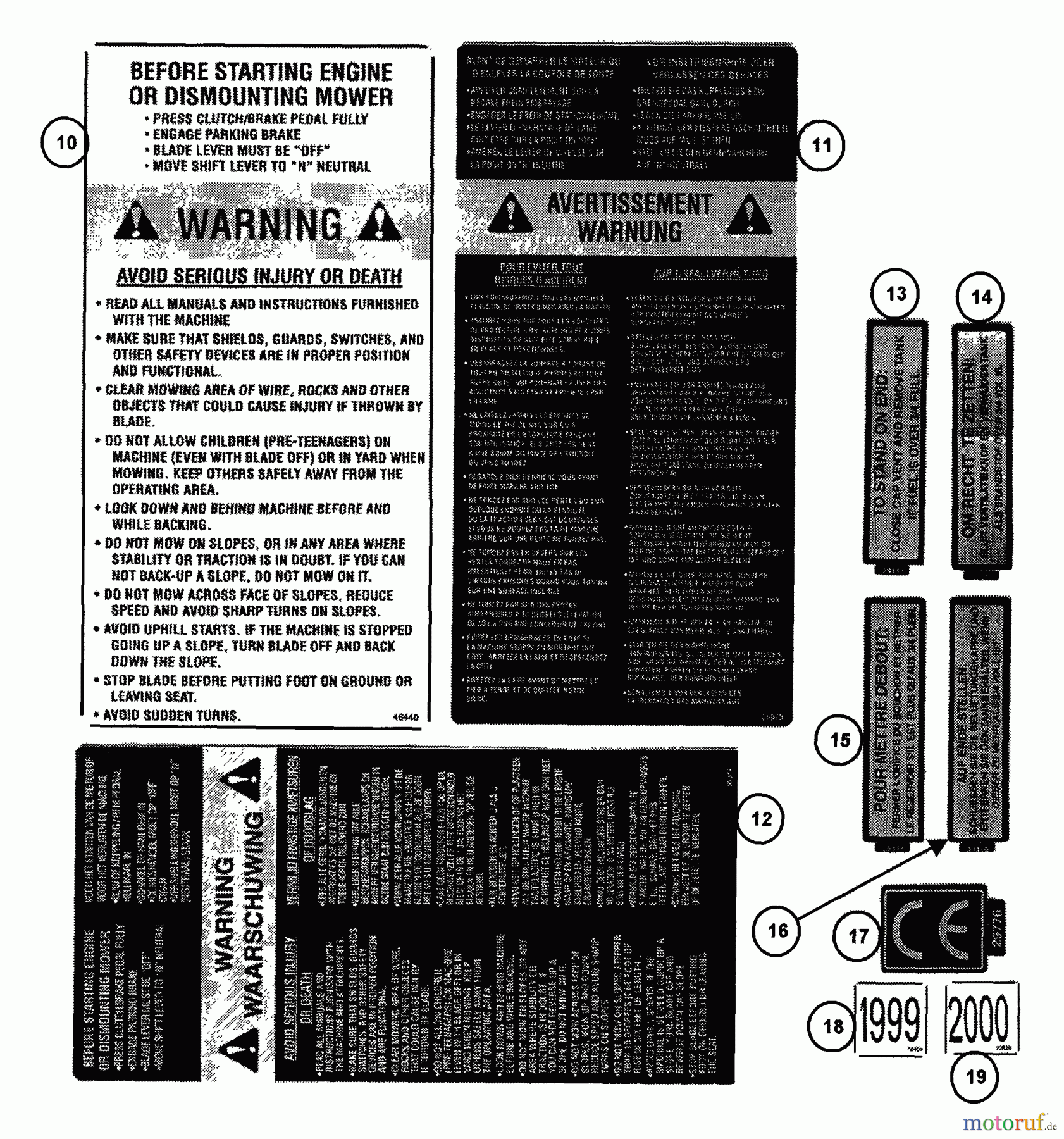  Snapper Reitermäher M280917B (84249) - Snapper 28