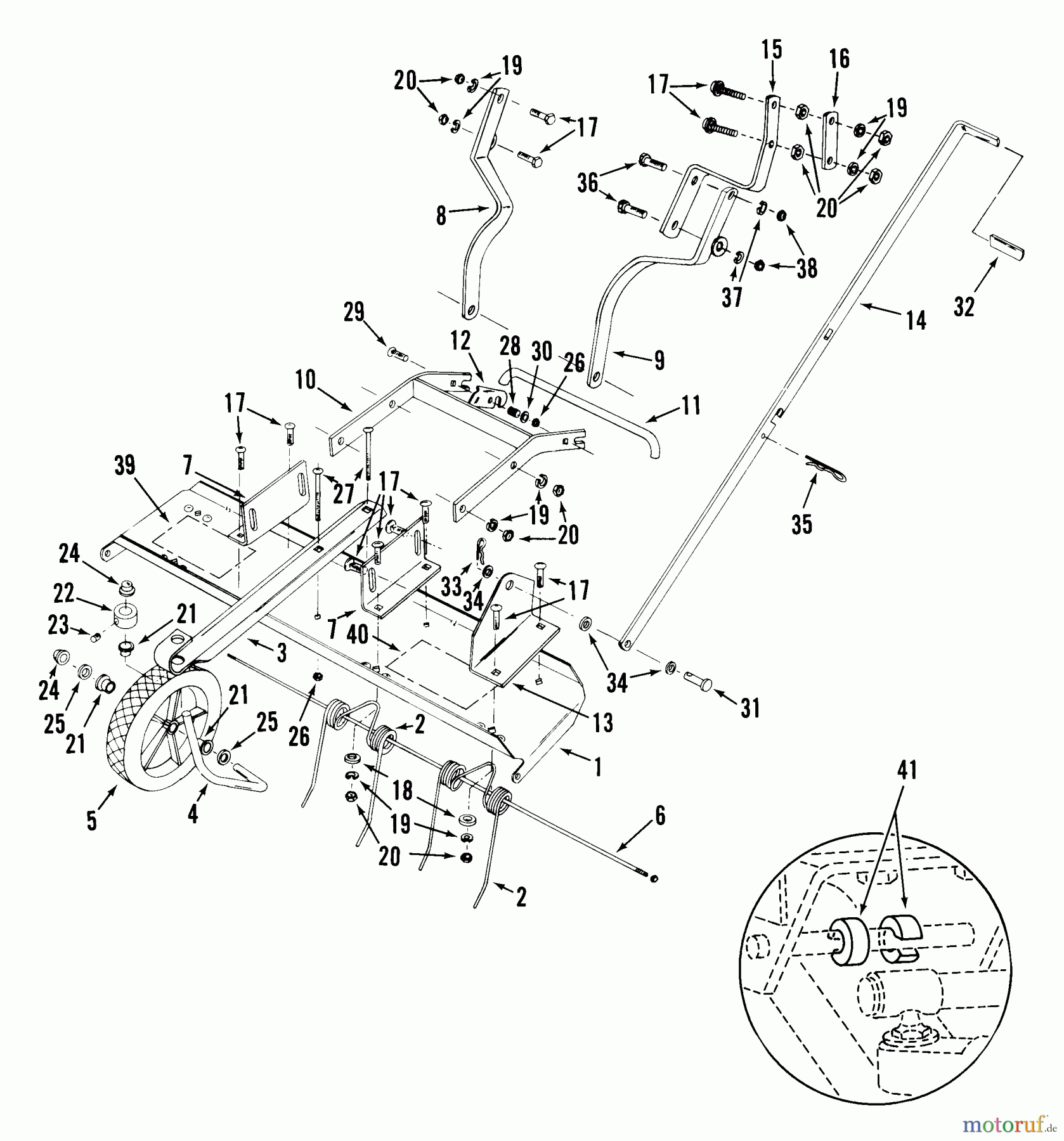  Snapper Rasen- und Gartentraktoren LT12502 - Snapper 12.5 HP Lawn Tractor, Disc Drive, Series 2 Thatcherizer