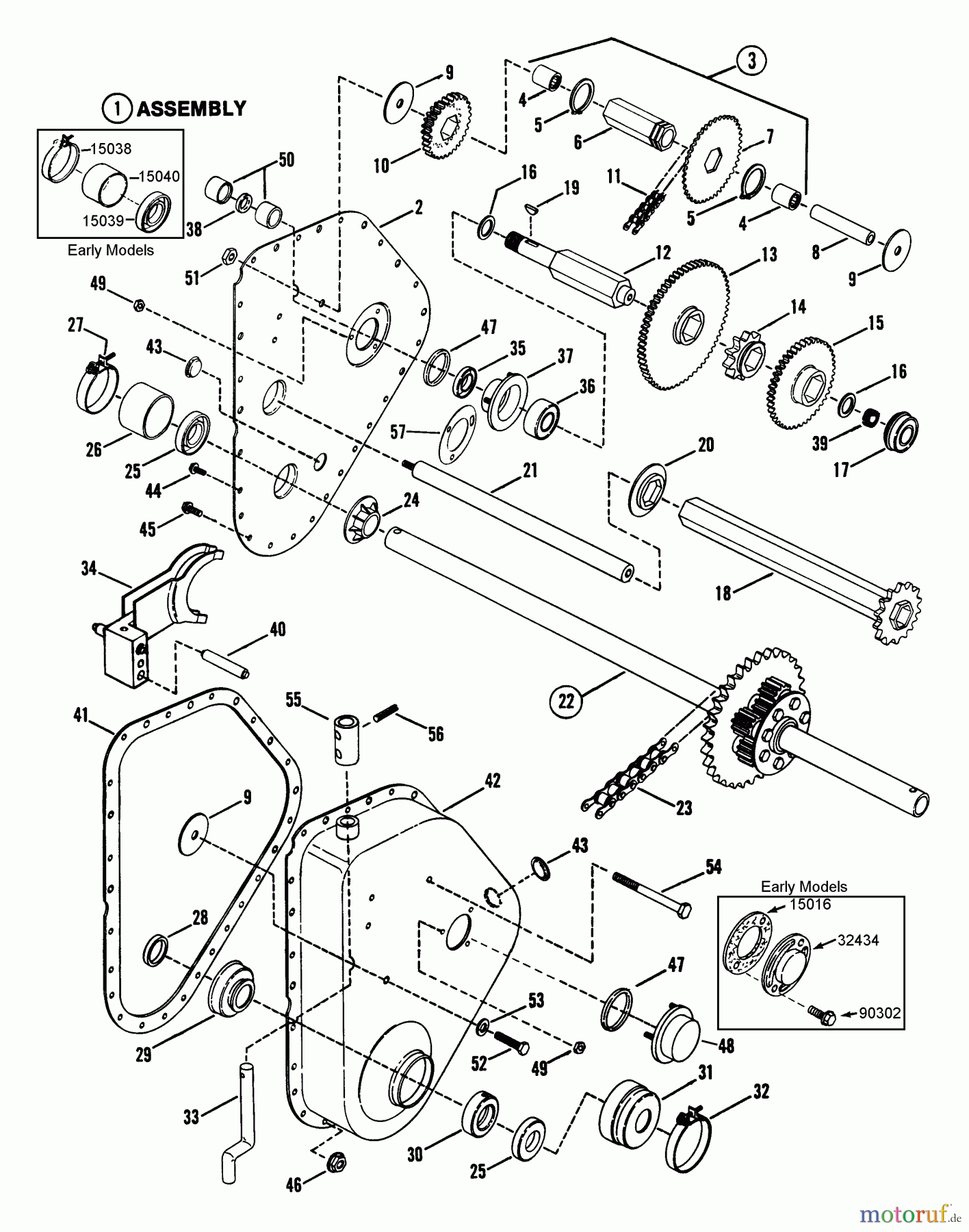  Snapper Zubehör. Rasenmäher 7060947 - Snapper Bag N-Wagon, 30 Bushel LT12482 48