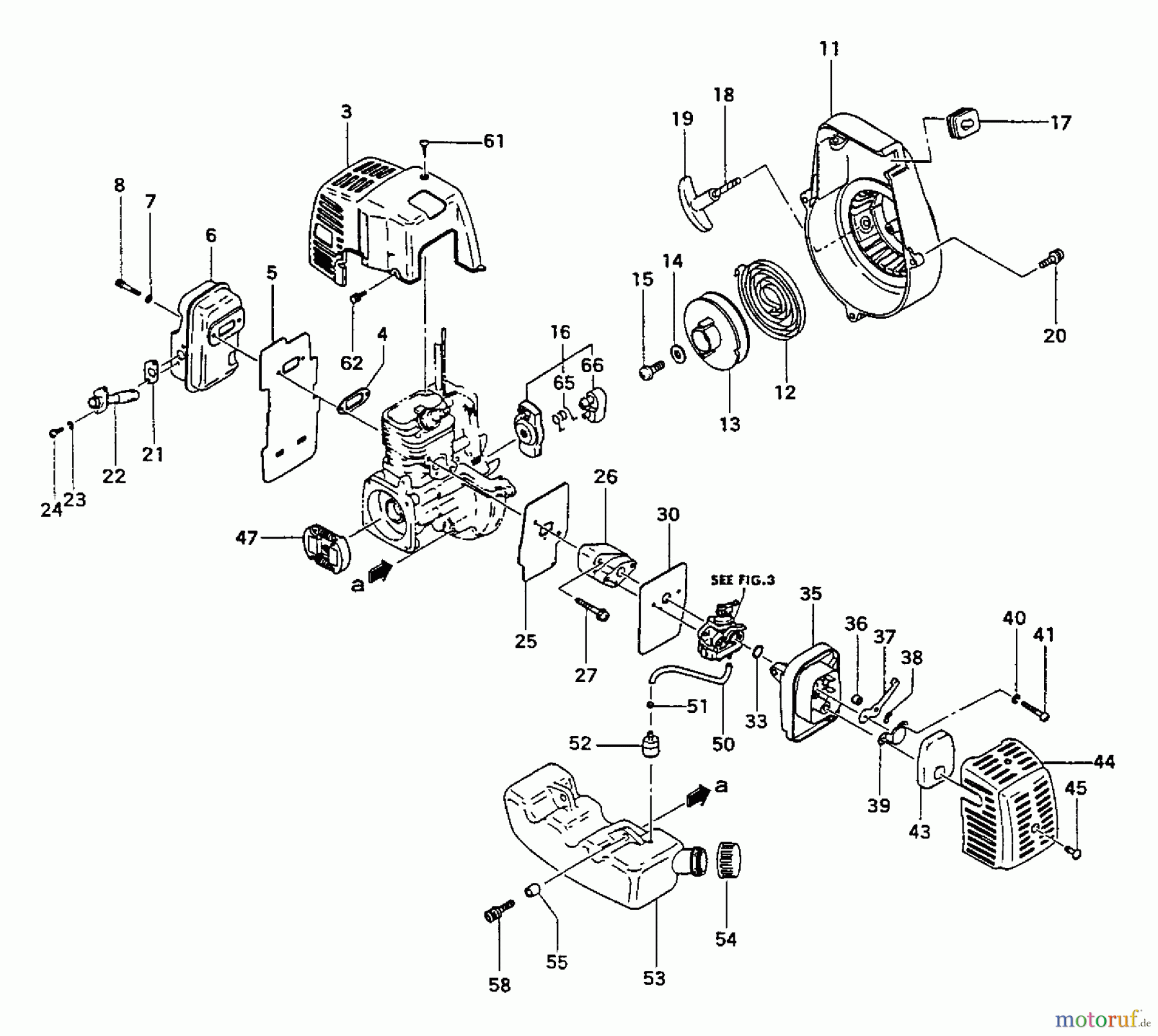  Tanaka Heckenscheeren THT-240 - Tanaka Hedge Trimmer Engine Components