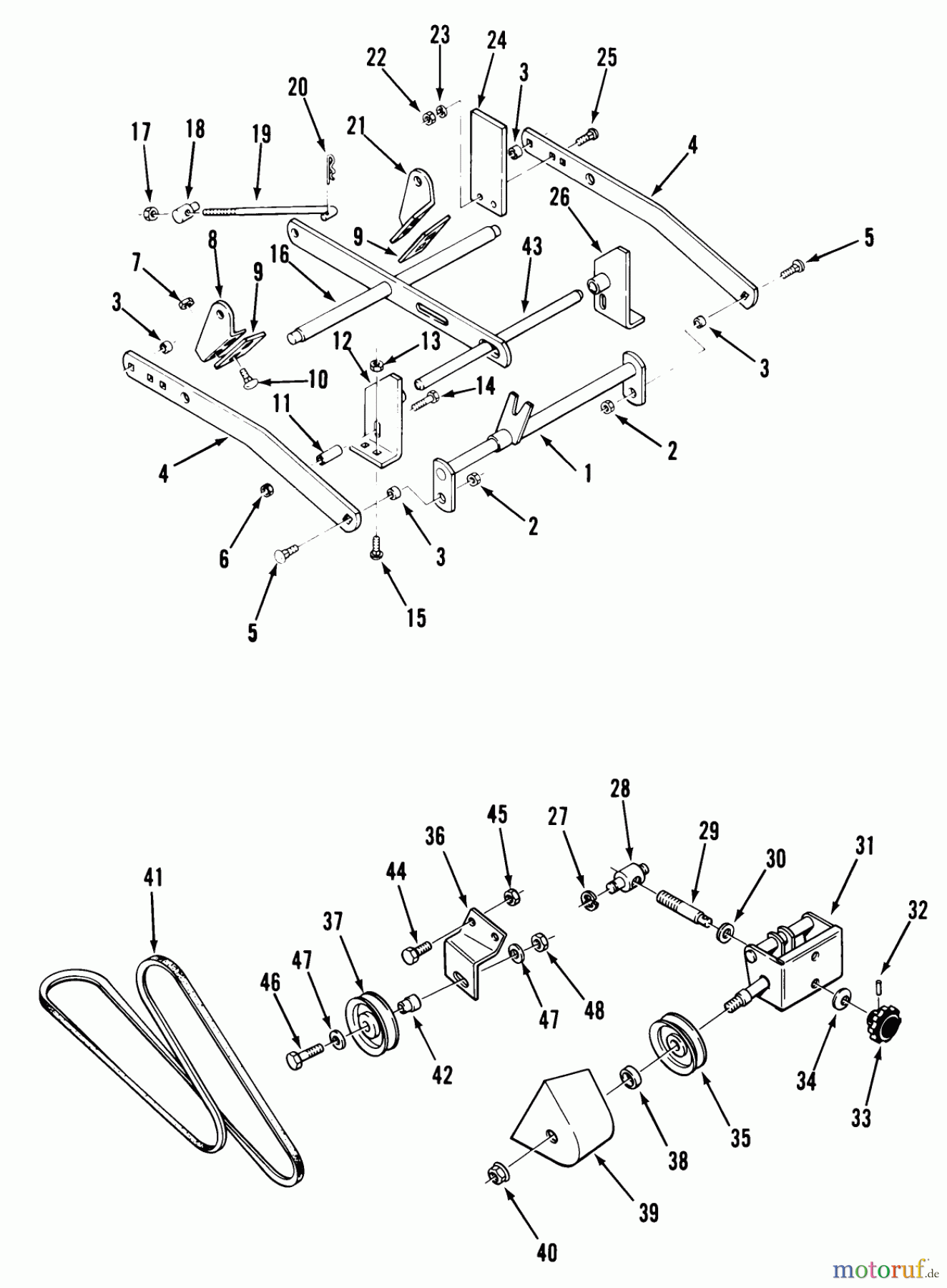  Toro Neu Mowers, Deck Assembly Only 05-48SY01 - Toro 48