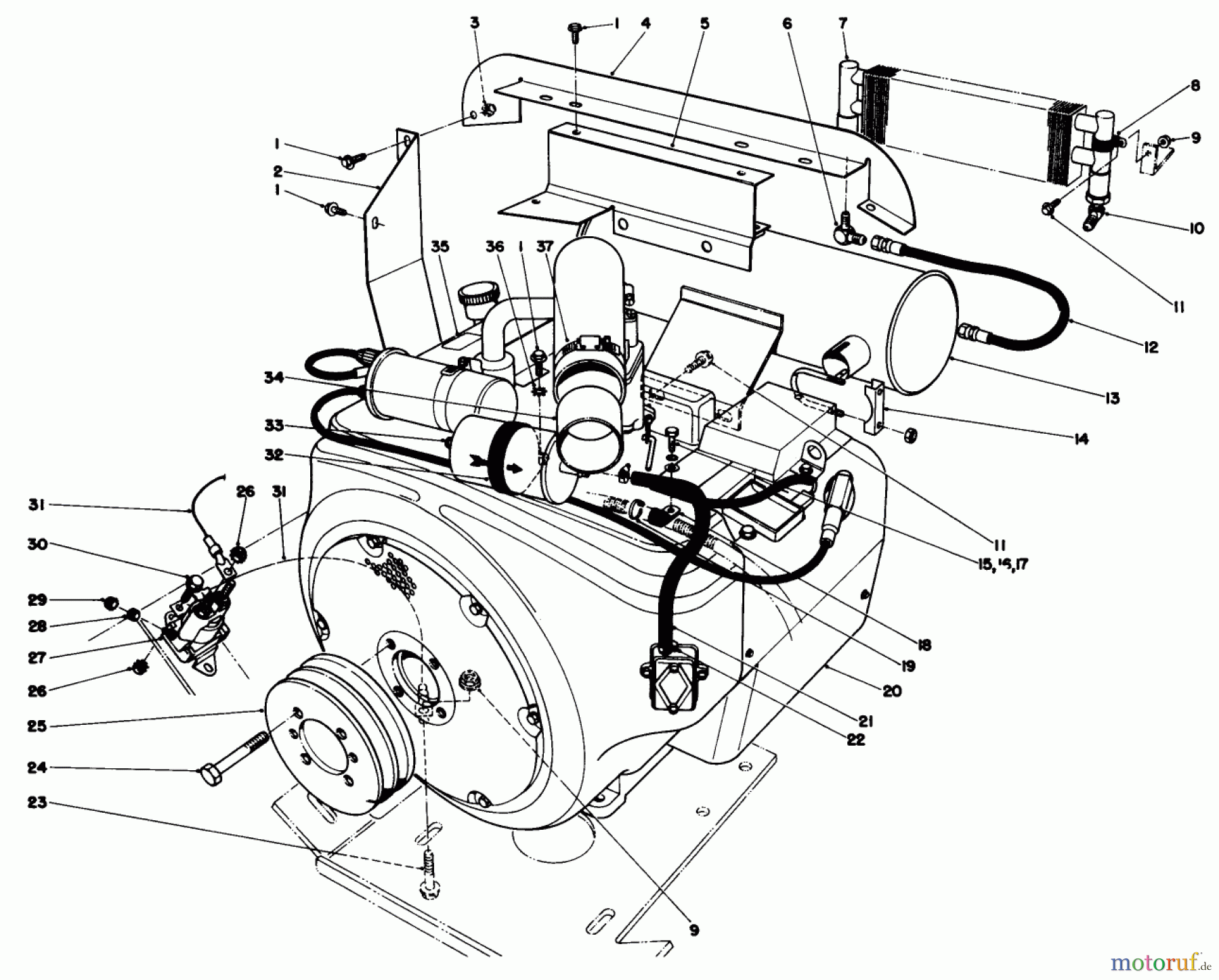  Toro Neu Mowers, Deck Assembly Only 30562 (200) - Toro 62