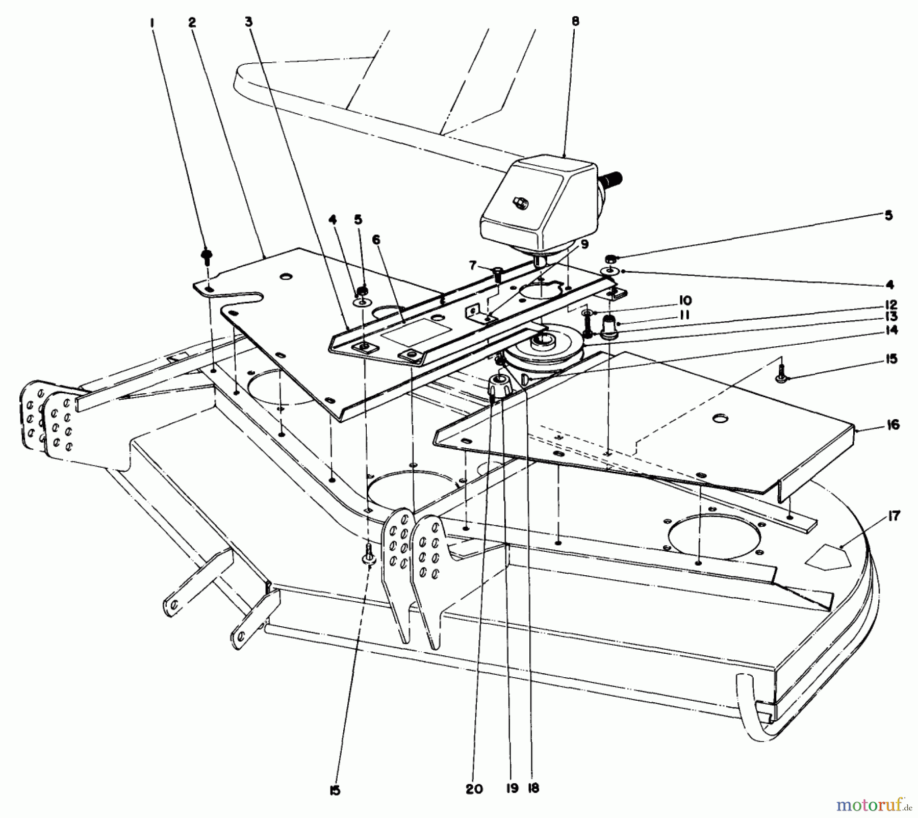  Toro Neu Mowers, Deck Assembly Only 30575 - Toro 72