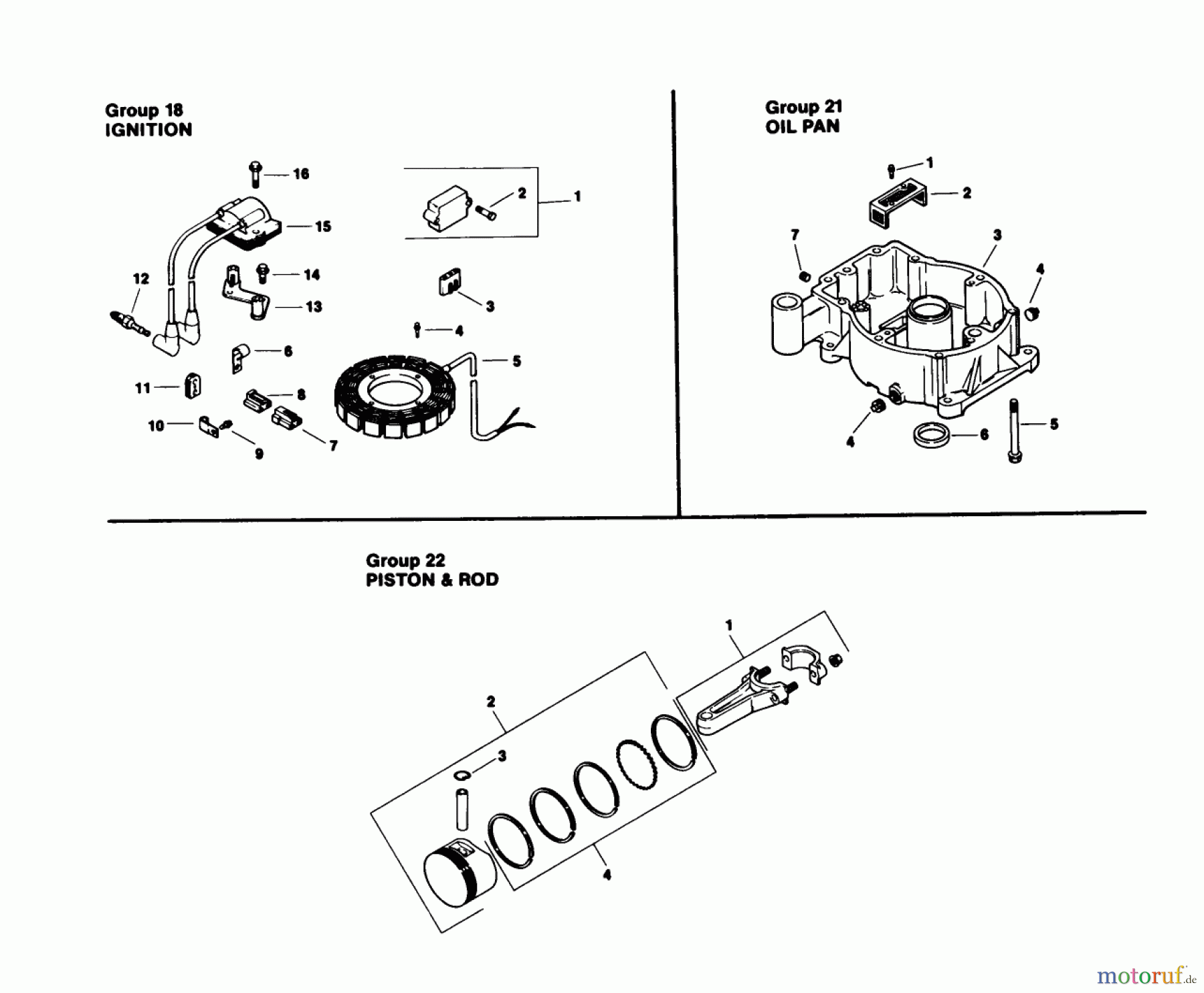  Toro Neu Mowers, Rear-Engine Rider 55620 - Toro HMR-1600, 1989 (9000001-9999999) ENGINE KOHLER MODEL NO. MV16S-TYPE 56511 #7