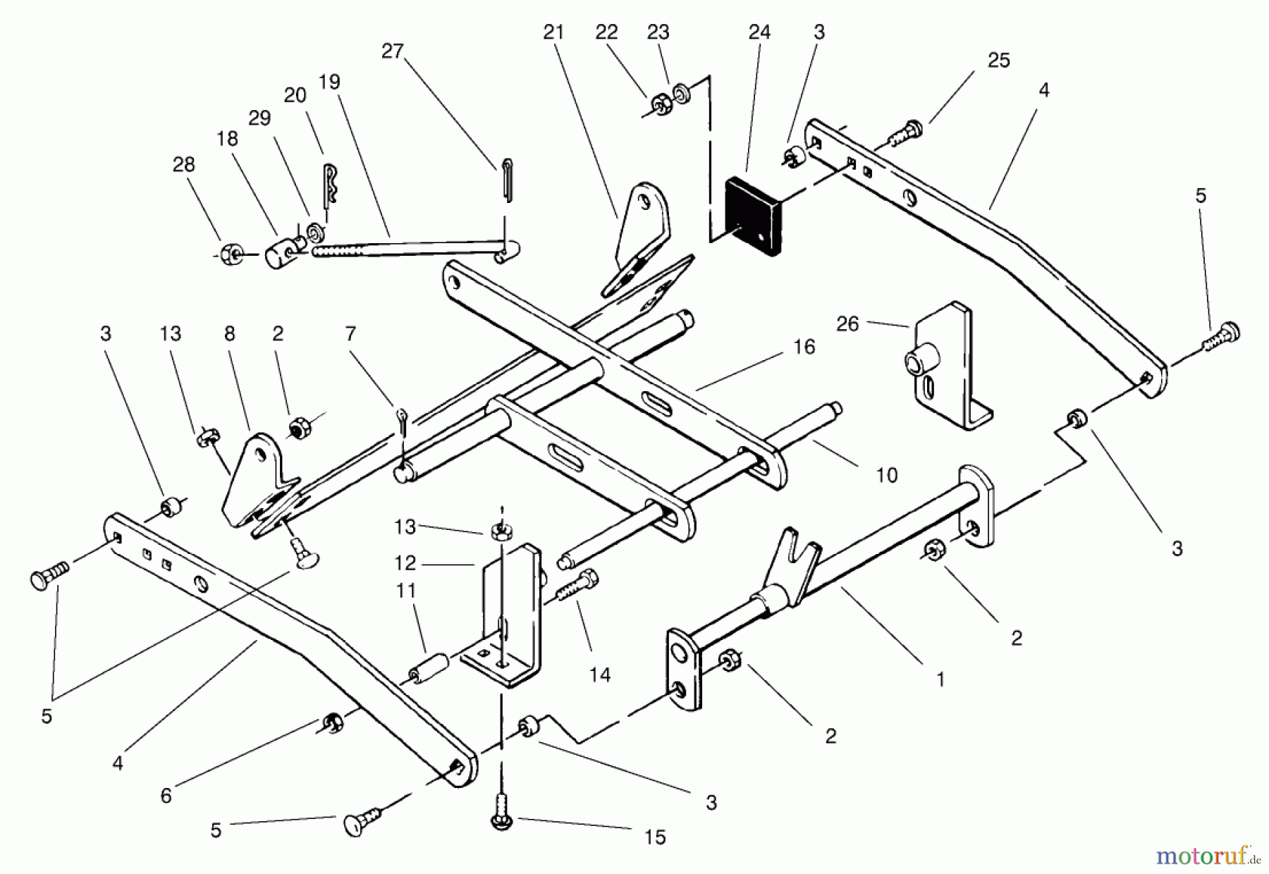  Toro Neu Mowers, Deck Assembly Only 78345 - Toro 42