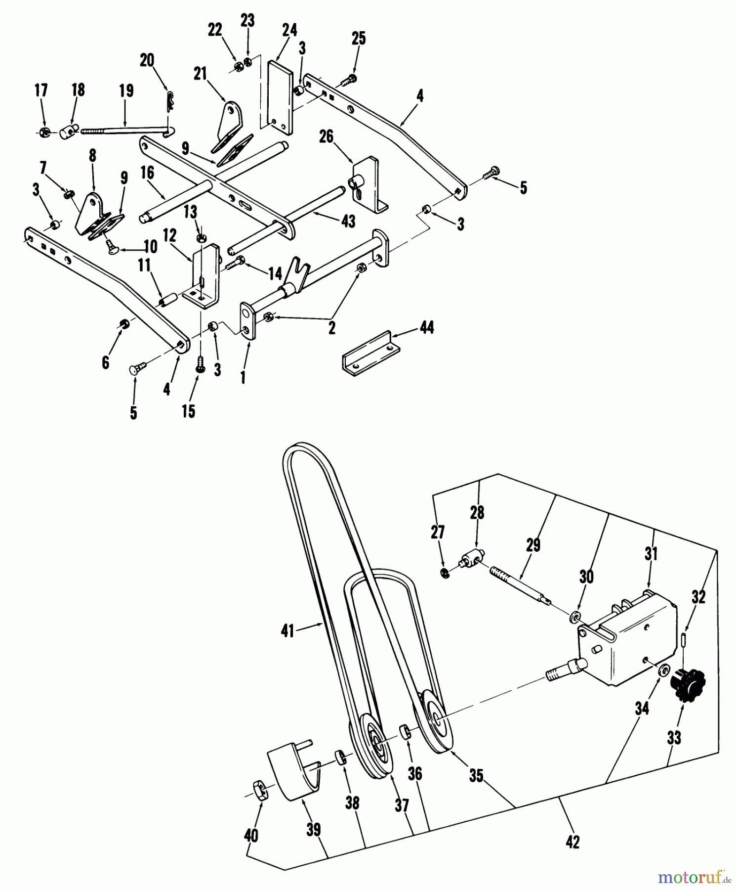  Toro Neu Mowers, Deck Assembly Only 85-42MS01 - Toro 42