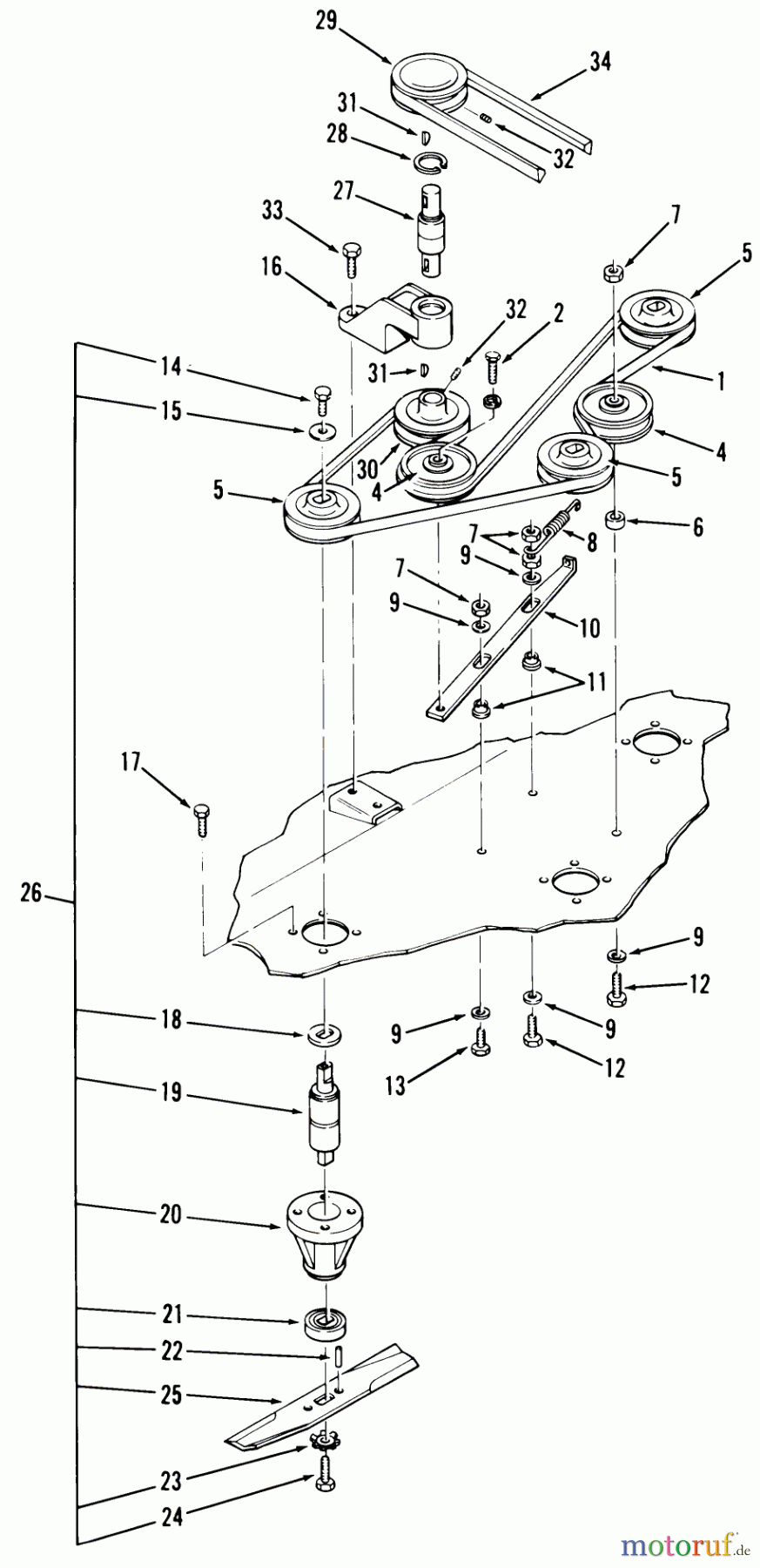  Toro Neu Mowers, Deck Assembly Only 85-42XR01 - Toro 42