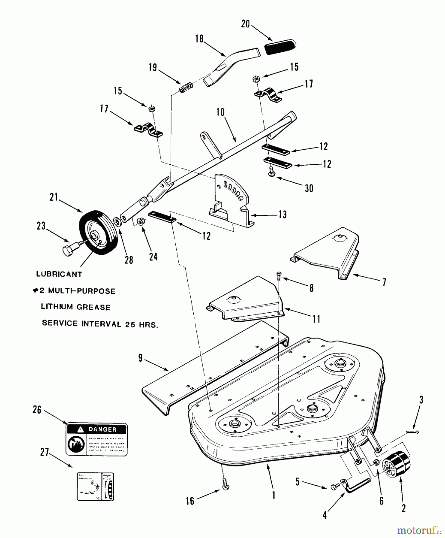  Toro Neu Mowers, Deck Assembly Only E5-48SC01 - Toro 48