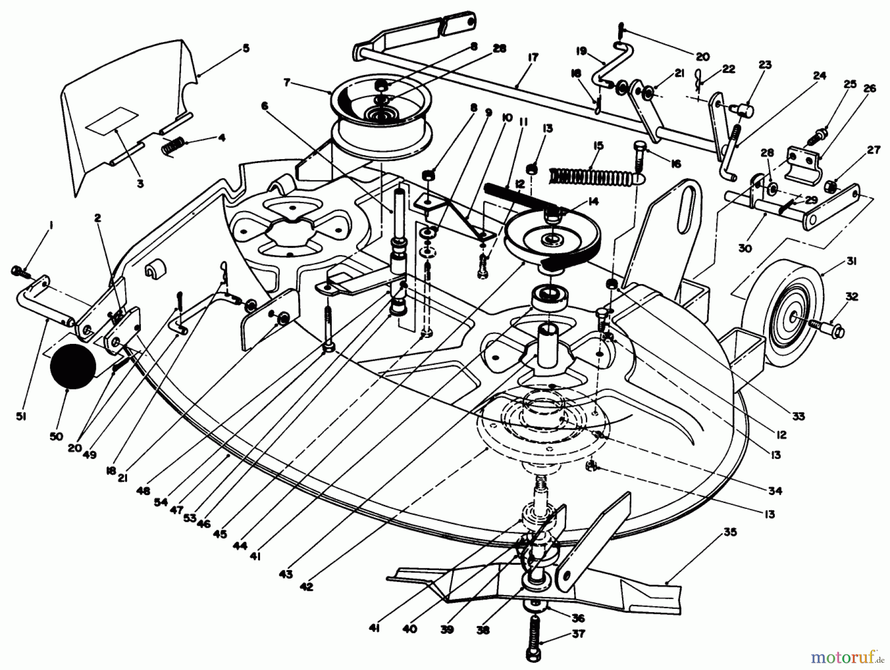  Toro Neu Mowers, Deck Assembly Only R5-38SS01 - Toro 38