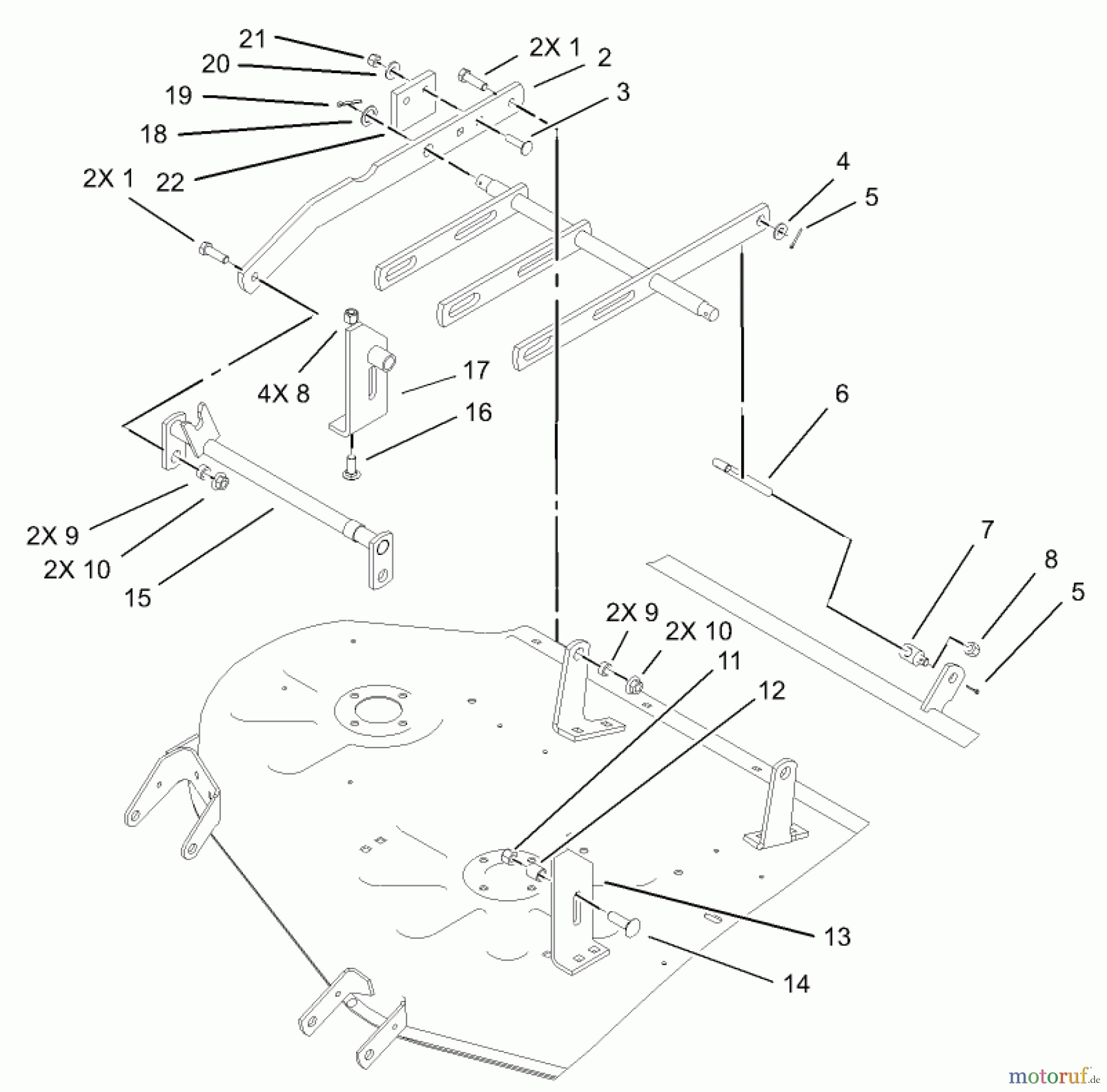  Toro Neu Accessories, Mower 106-8252 - Toro 36