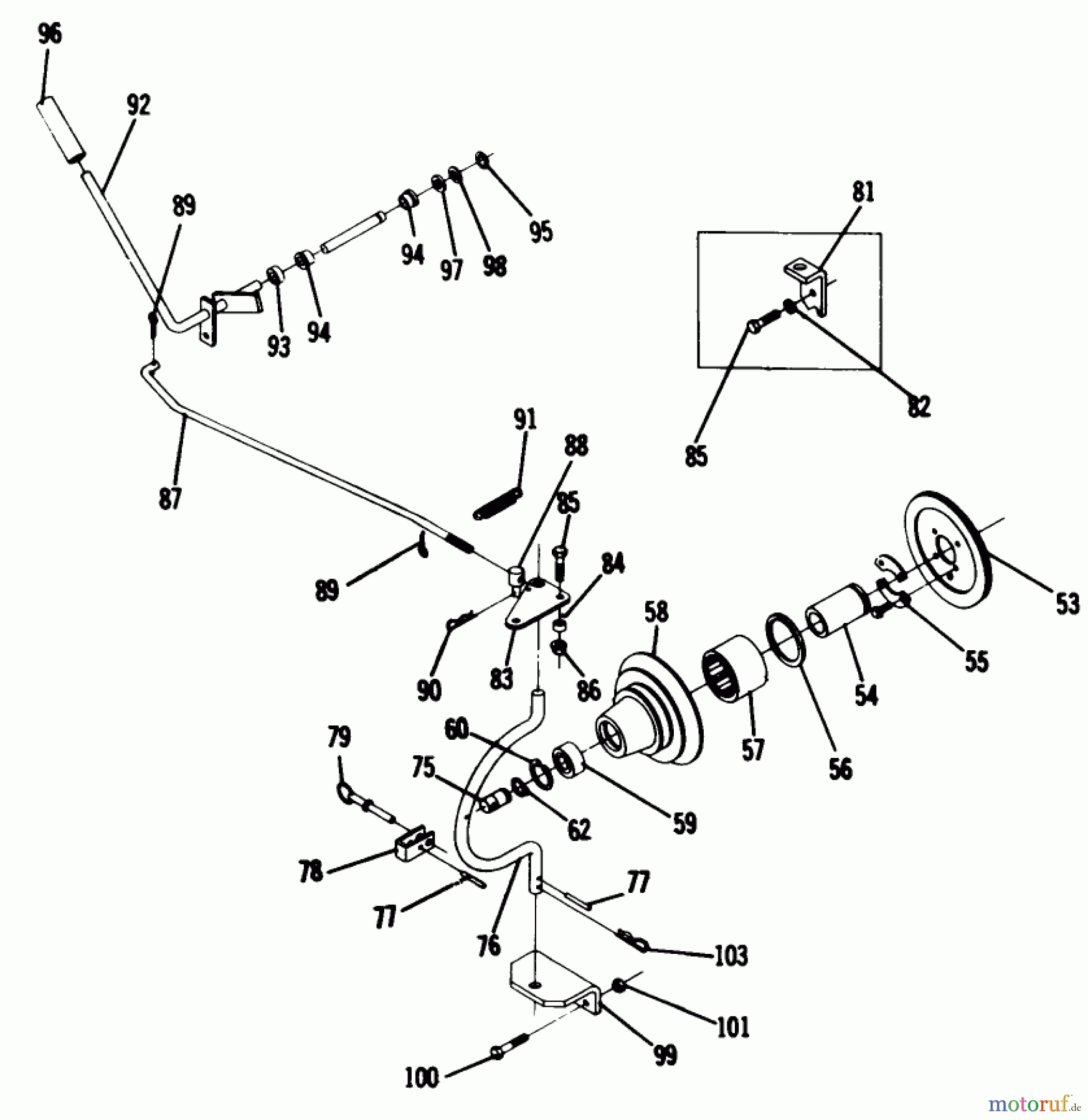  Toro Neu Mowers, Lawn & Garden Tractor Seite 1 1-0485 (C-120) - Toro C-120 Automatic Tractor, 1974 14.050 MANUAL P.T.O.