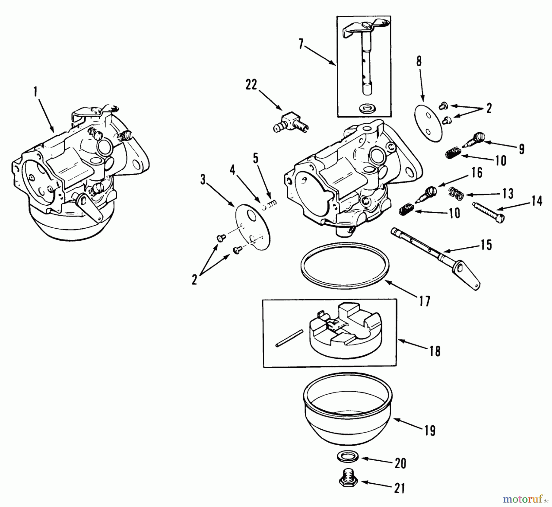  Toro Neu Mowers, Lawn & Garden Tractor Seite 1 31-16O804 (416-8) - Toro 416-8 Garden Tractor, 1992 (2000001-2999999) KOHLER CARBURETORS