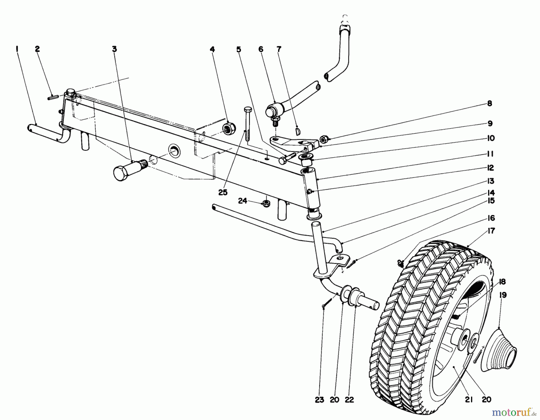  Toro Neu Mowers, Lawn & Garden Tractor Seite 1 57043 - Toro 25