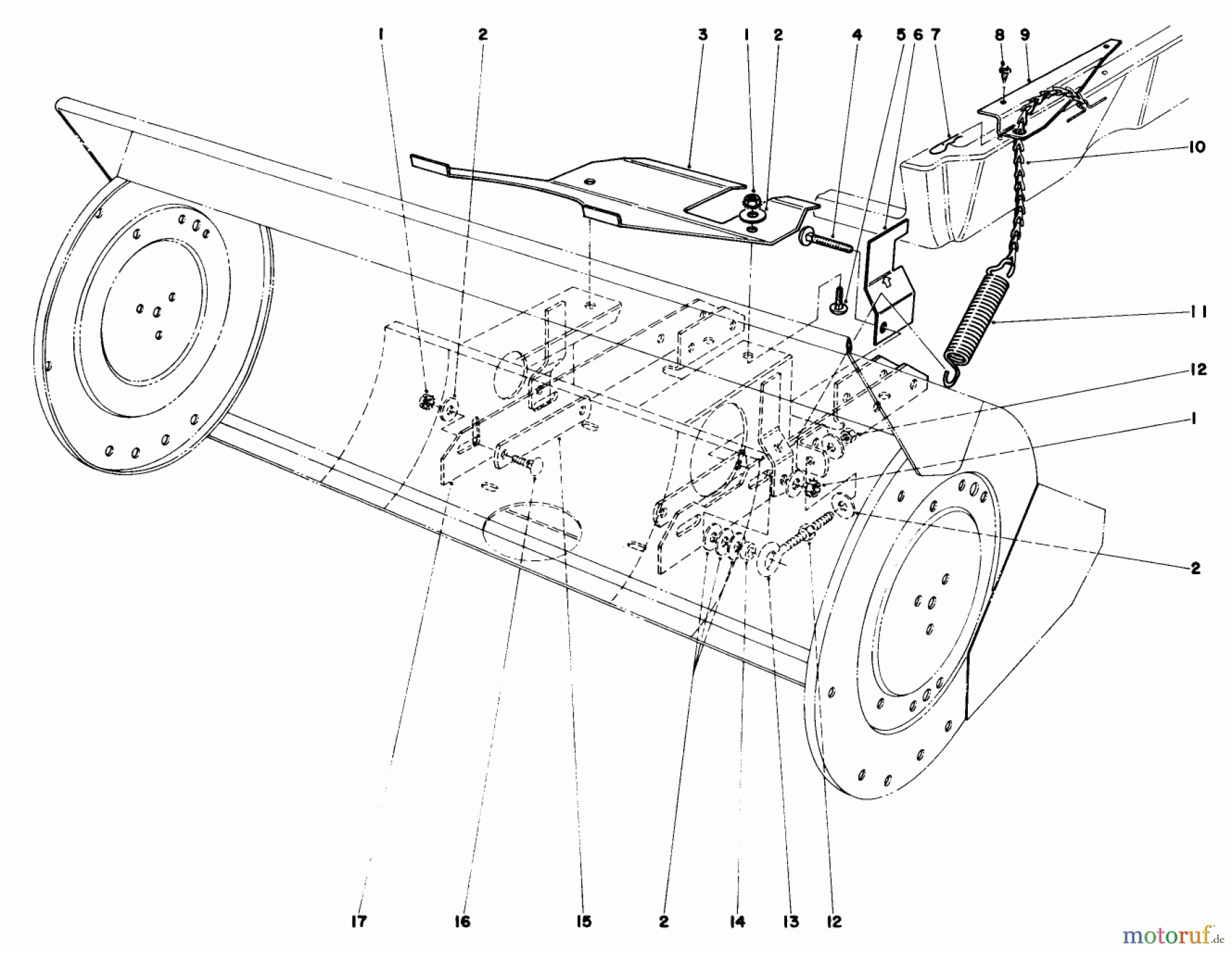  Toro Neu Mowers, Lawn & Garden Tractor Seite 1 57300 (8-32) - Toro 8-32 Front Engine Rider, 1983 (3000001-3999999) 36