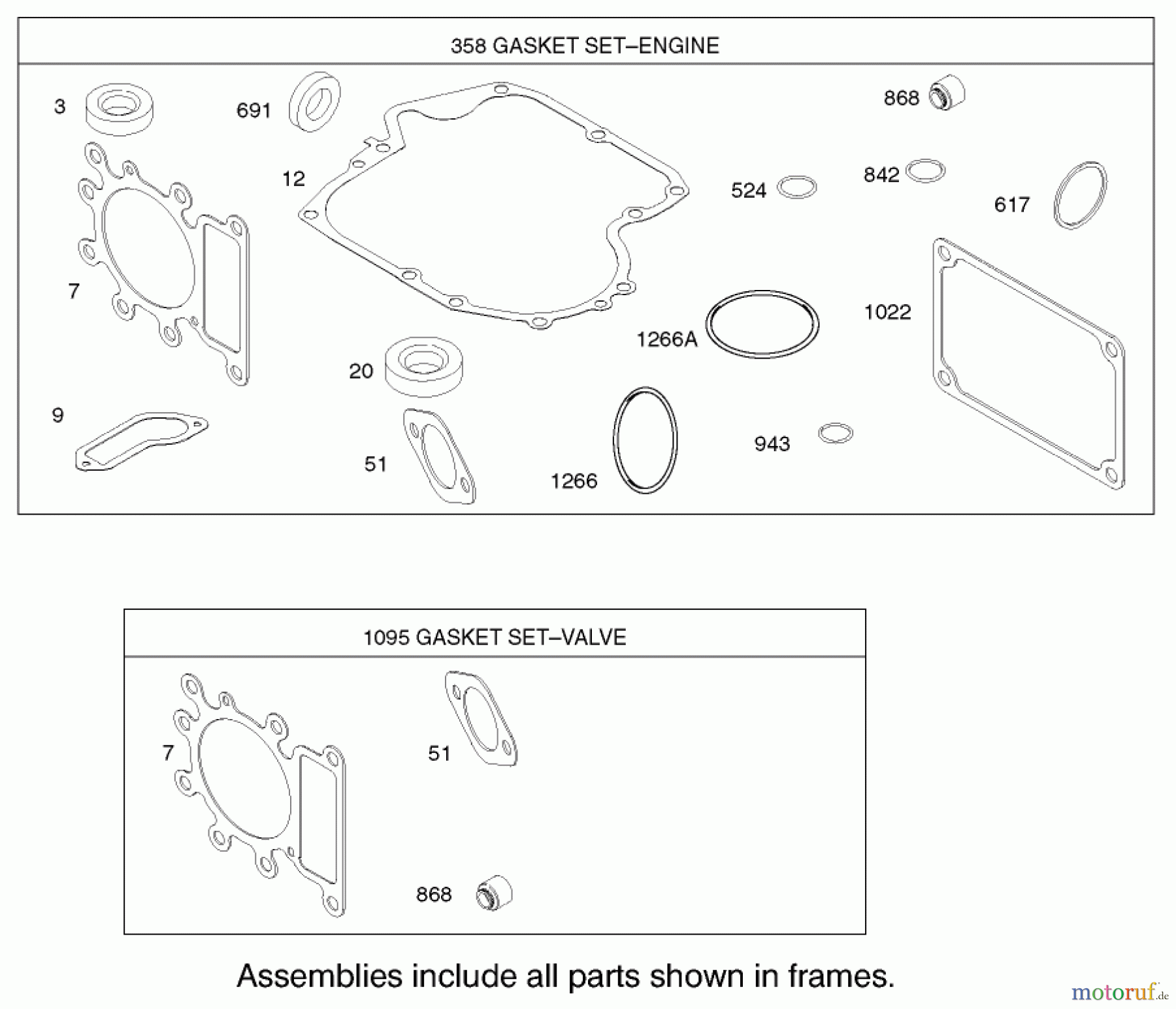  Toro Neu Mowers, Lawn & Garden Tractor Seite 1 71242 (16-38HXLE) - Toro 16-38HXLE Lawn Tractor, 2002 (220010001-220999999) GASKET ASSEMBLY BRIGGS AND STRATTON MODEL 286H77-0121-E1