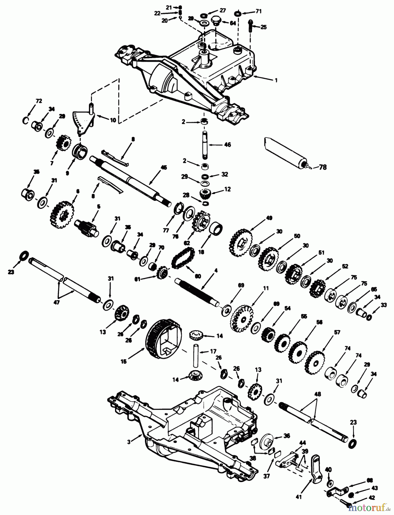  Toro Neu Mowers, Lawn & Garden Tractor Seite 2 S2-12B502 (212-5SB) - Toro 212-5SB Tractor, 1991 (1000001-1999999) PEERLESS TRANSMISSION MODEL NO. 930-020