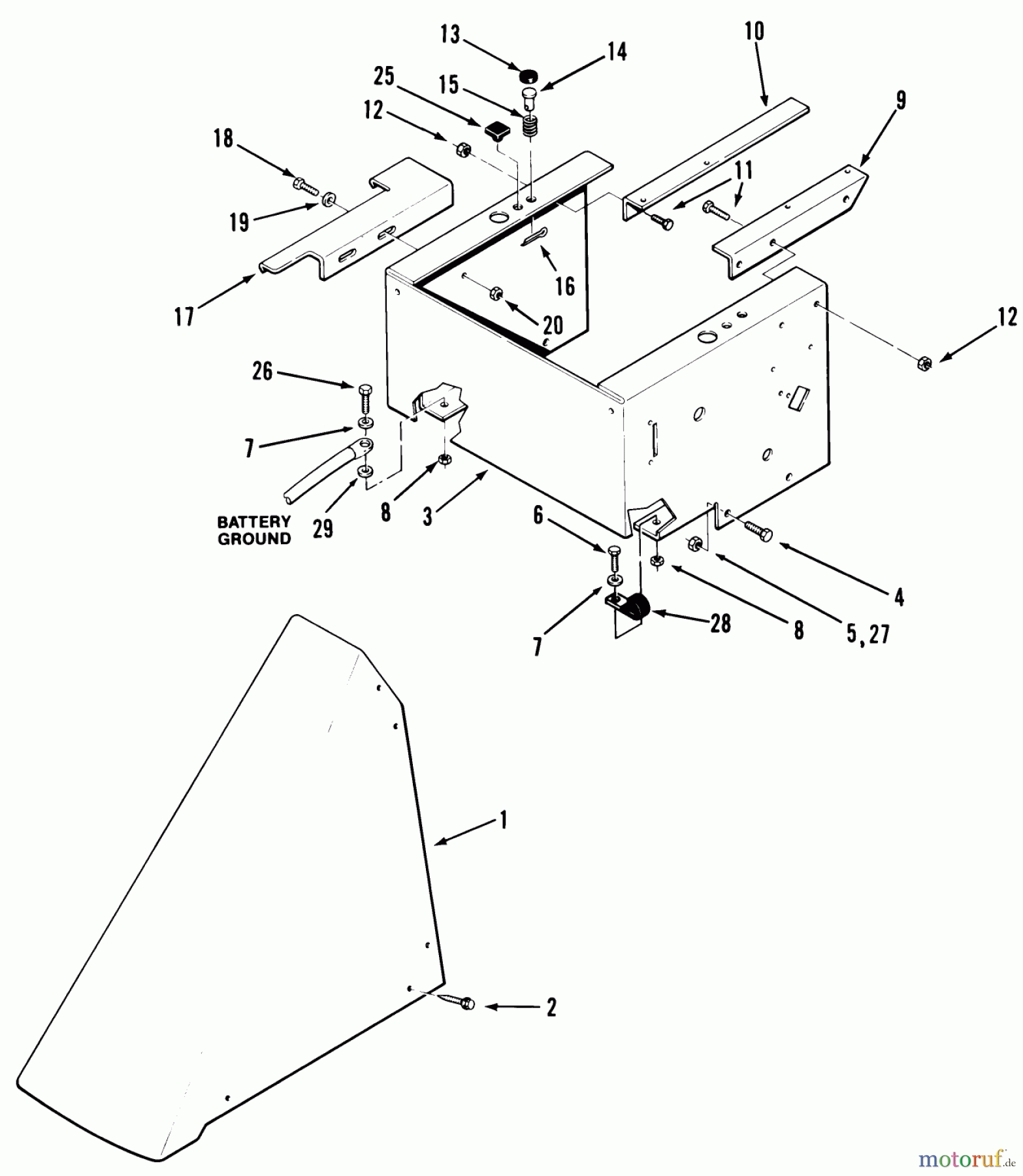  Toro Neu Mowers, Rear-Engine Rider B3-11B502 (111-5) - Toro 111-5 Rear Engine Rider, 1986 SHEET METAL