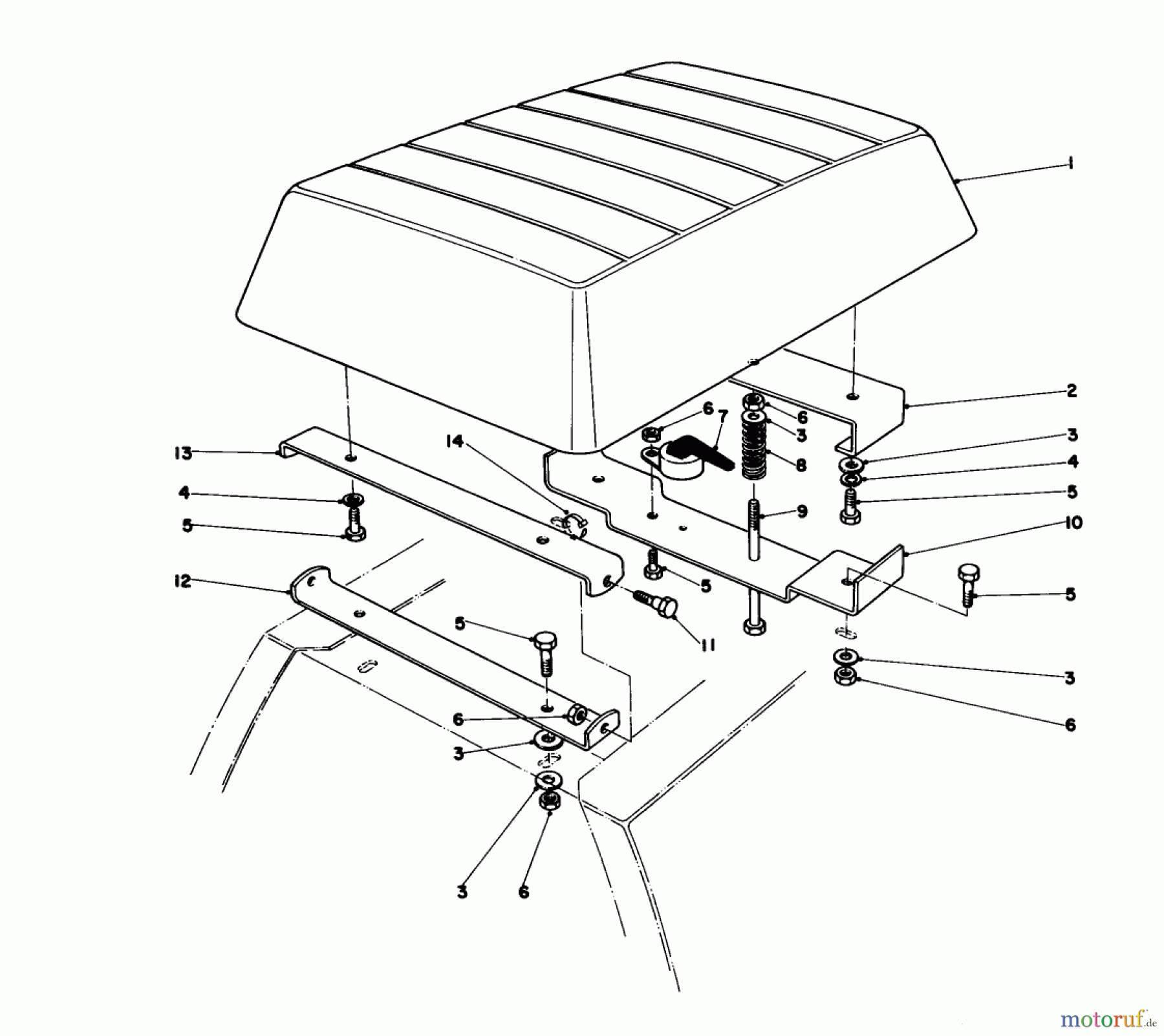  Toro Neu Mowers, Rear-Engine Rider 56006 - Toro 25