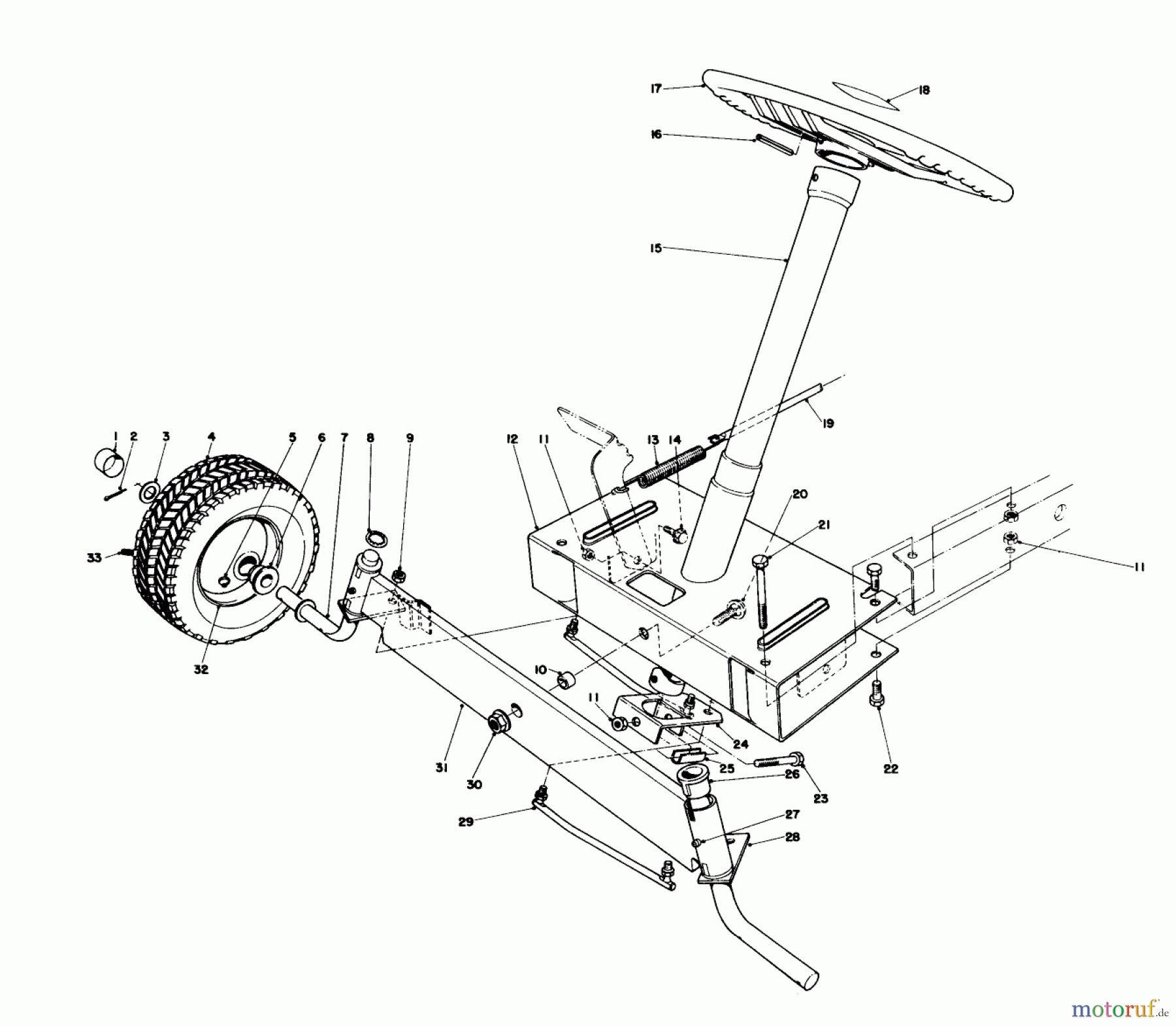  Toro Neu Mowers, Rear-Engine Rider 56036 - Toro 25