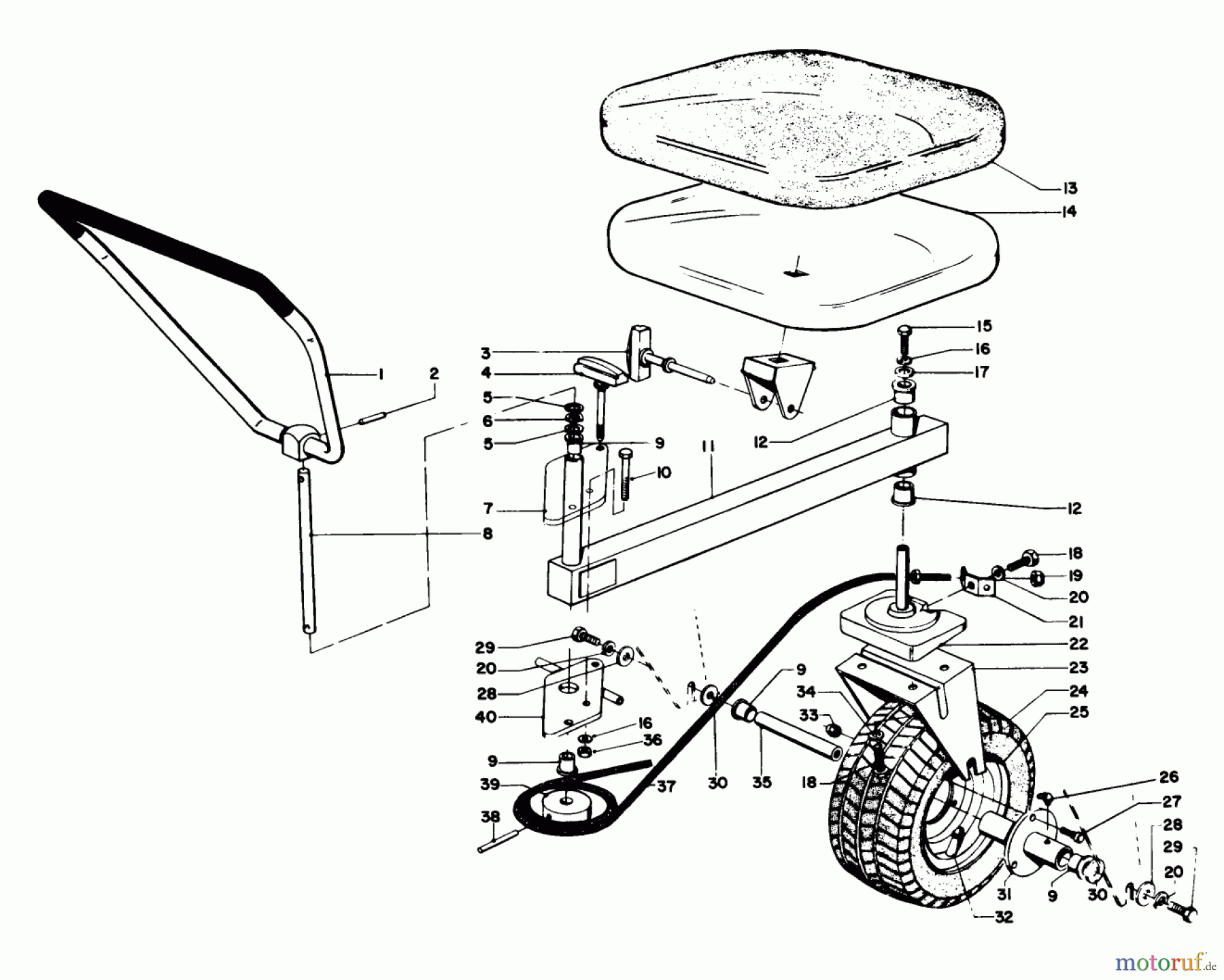  Toro Neu Mowers, Riding 03108 - Toro 58