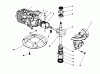 Toro 16585 - Lawnmower, 1988 (8004252-8999999) Pièces détachées CRANKSHAFT ASSEMBLY (MODEL NO. 47PH7)