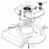 Toro 19400 - Guardian Lawnmower, 1976 (6000001-6999999) Pièces détachées ENGINE ASSEMBLY