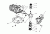 Toro 20106 - Lawnmower, 1992 (2000001-2999999) Pièces détachées CRANKSHAFT ASSEMBLY (ENGINE NO. 47PM1-2)