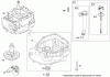 Toro 20334 - 22" Recycler Lawn Mower, 2009 (290000001-290999999) Pièces détachées CRANKCASE ASSEMBLY BRIGGS AND STRATTON 126T05-0933-B1