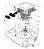 Toro 20526C - Lawnmower, 1988 (8000001-8999999) Pièces détachées RECOIL ASSEMBLY (MODEL NO. VMH7)