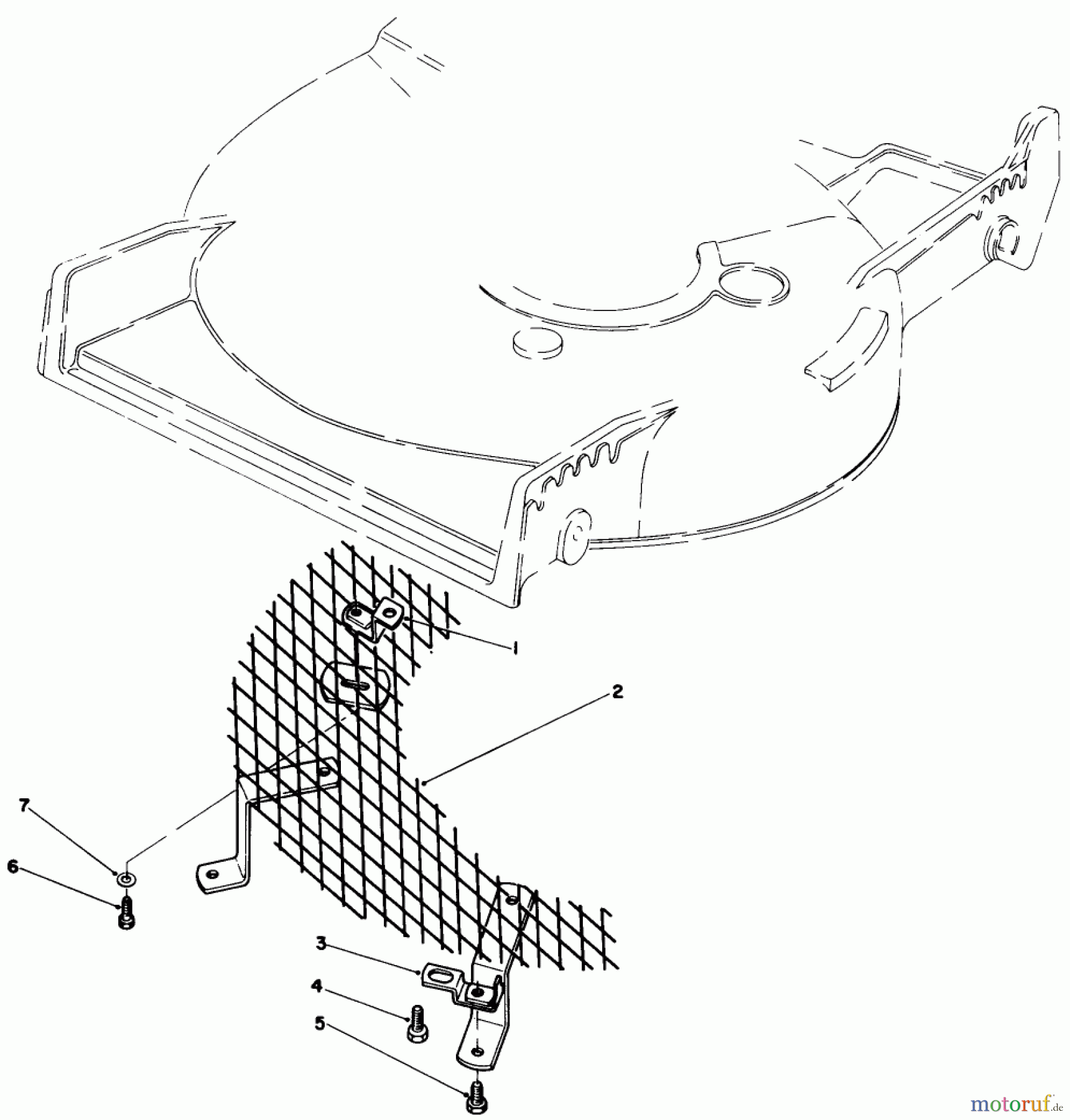  Toro Neu Mowers, Walk-Behind Seite 1 20684 - Toro Lawnmower, 1987 (7000001-7999999) LEAF SHREDDER KIT MODEL NO. 59157 (OPTIONAL)