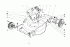 Toro 20752 - Lawnmower, 1978 (8000001-8999999) Pièces détachées HOUSING ASSEMBLY