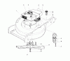 Toro 20758 - Lawnmower, 1980 (0000001-0999999) Pièces détachées ENGINE ASSEMBLY