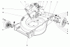 Toro 20758 - Lawnmower, 1981 (1000001-1999999) Pièces détachées HOUSING ASSEMBLY