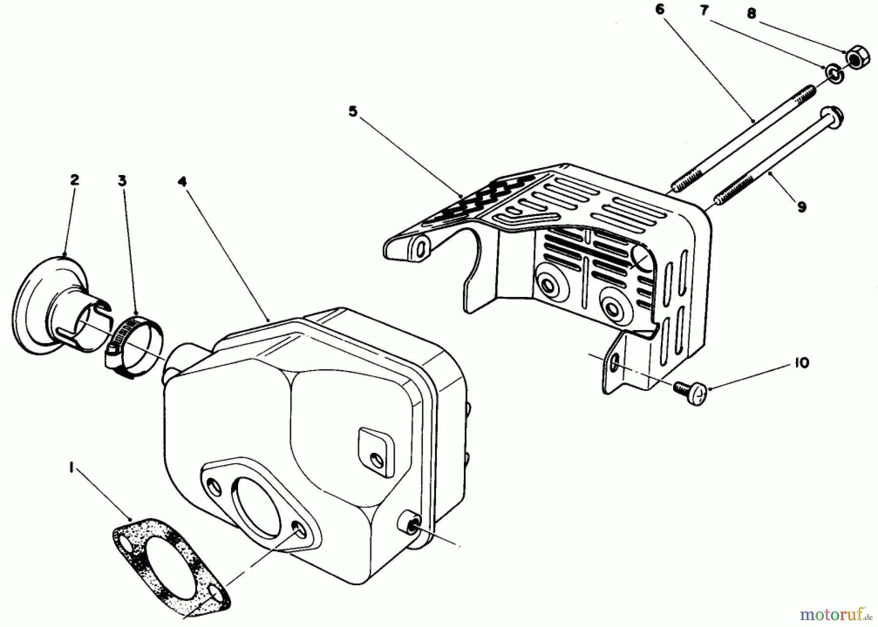  Toro Neu Mowers, Walk-Behind Seite 2 22025 - Toro Lawnmower, 1987 (7000001-7999999) ENGINE ASSEMBLY MODEL NO. 47PG6 #5