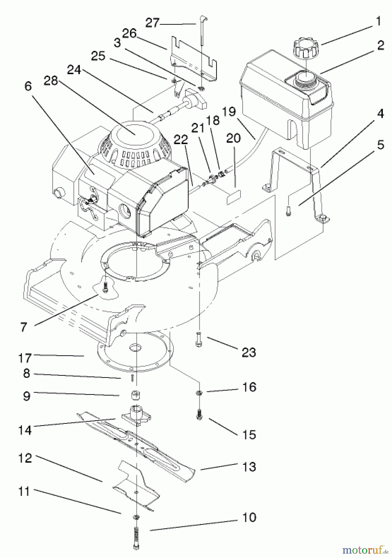  Toro Neu Mowers, Walk-Behind Seite 2 22031 - Toro ProLine 21