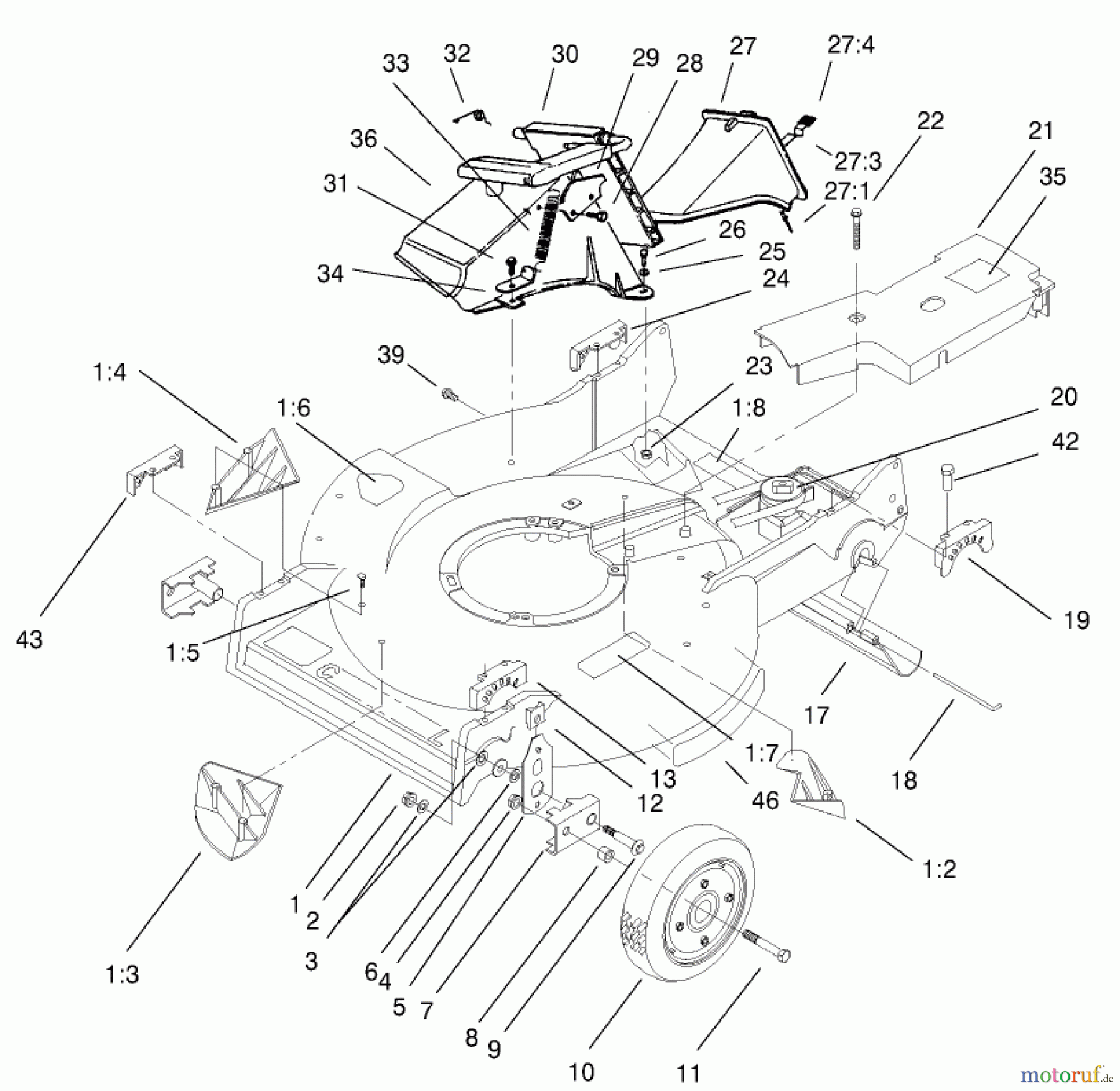  Toro Neu Mowers, Walk-Behind Seite 2 22040 - Toro ProLine 21