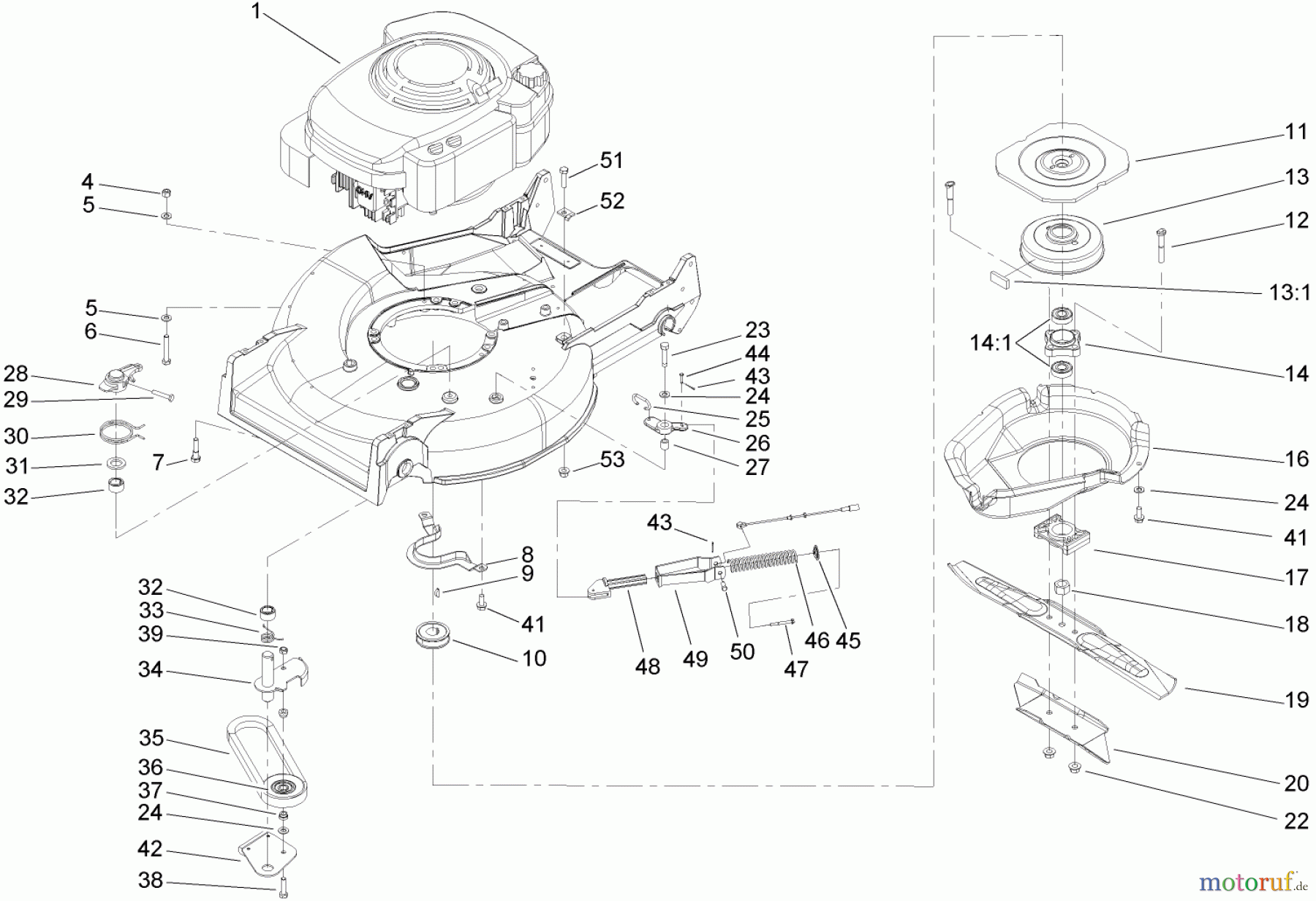  Toro Neu Mowers, Walk-Behind Seite 2 22168 - Toro 21