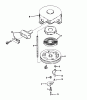 Toro 31624 (524) - 524 Snowthrower, 1974 (4000001-4999999) Pièces détachées REWIND STARTER NO. 590473 (5 & 7 H.P. SNOWTHROWER MODEL NO. 31624 & 31677)