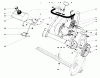 Toro 38120 (S-200) - S-200 Snowthrower, 1979 (9000001-9999999) Pièces détachées ENGINE ASSEMBLY (MODEL 38120)