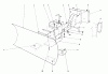 Toro 38155 (826) - 826 Snowthrower, 1987 (7000001-7999999) Pièces détachées GRADER BLADE ASSEMBLY MODEL NO. 59099 (OPTIONAL)