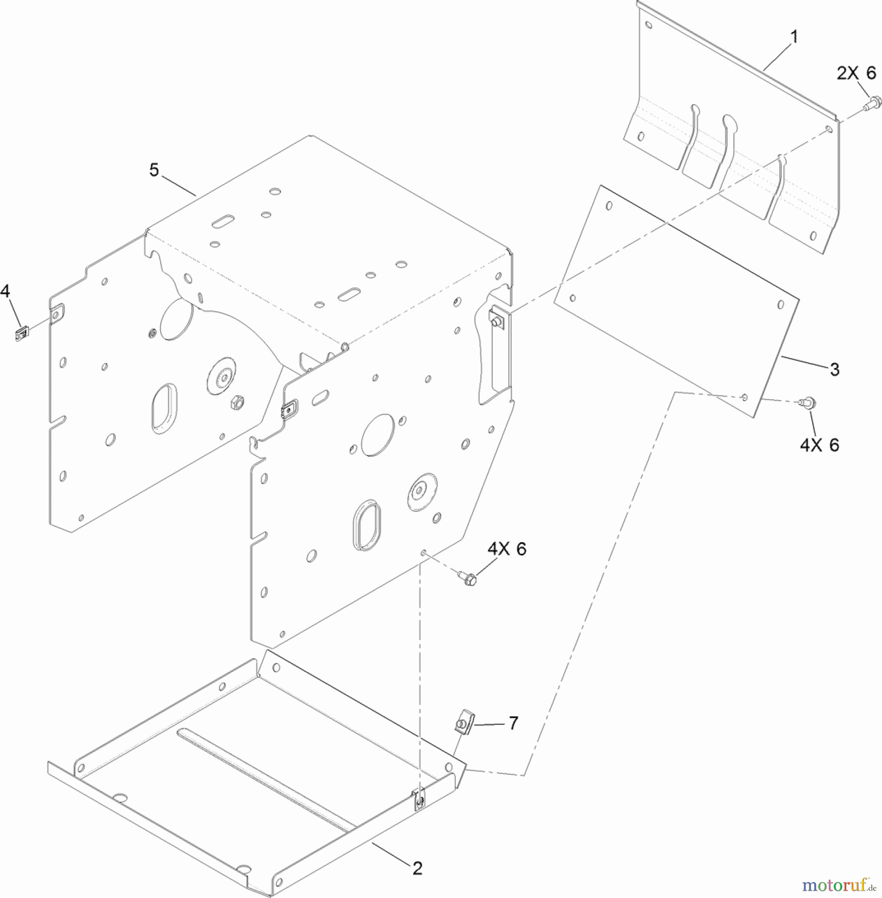  Toro Neu Snow Blowers/Snow Throwers Seite 2 38674 (1028 OXE) - Toro Power Max Heavy Duty 1028 OXE Snowthrower, 2013 (SN 313000001-312999999) TRACTION FRAME ASSEMBLY