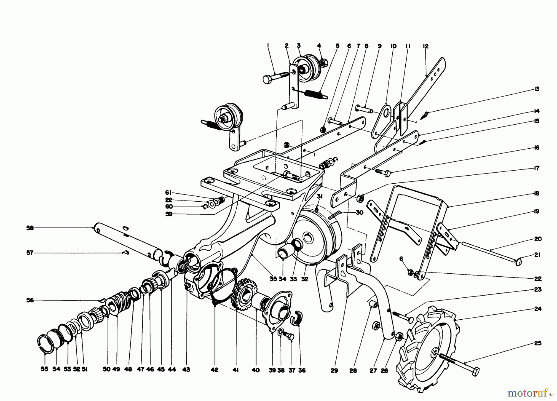  Toro Neu Tillers/Cultivators 58226 - Toro 26