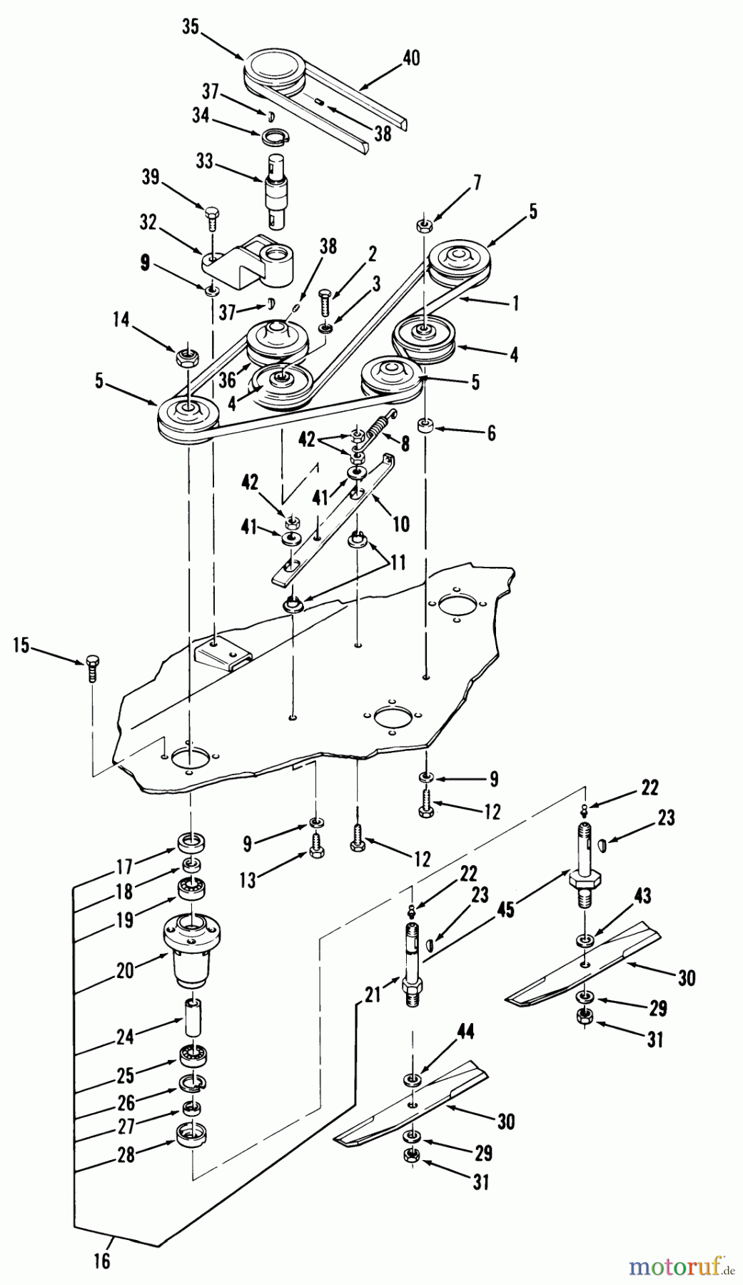  Toro Neu Mowers, Deck Assembly Only 05-42XR01 - Toro 42