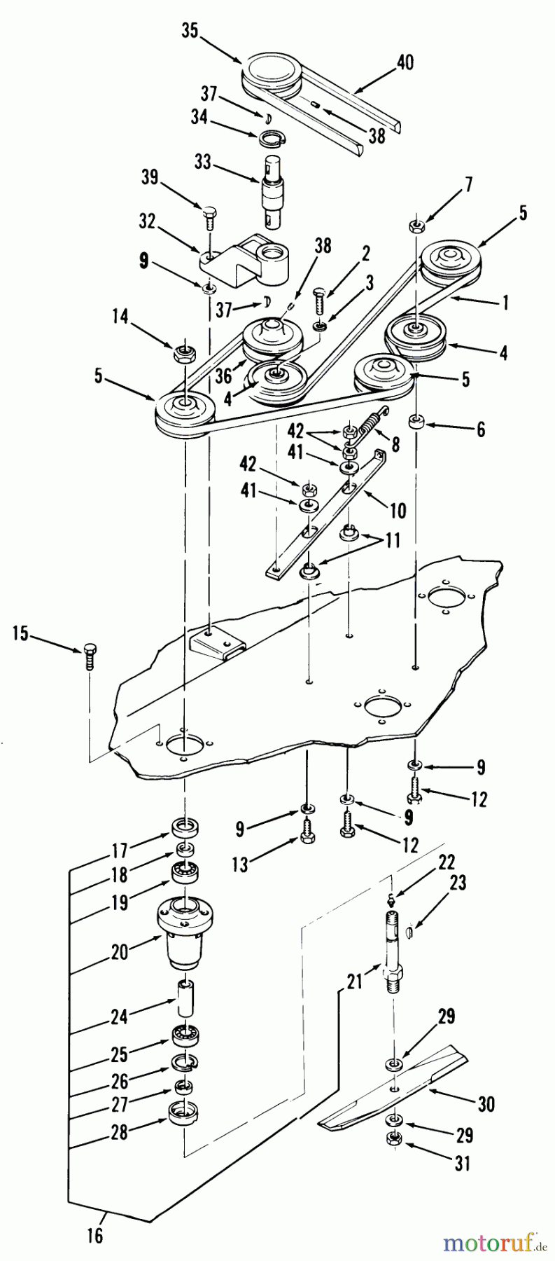  Toro Neu Mowers, Deck Assembly Only 05-36XR01 - Toro 36