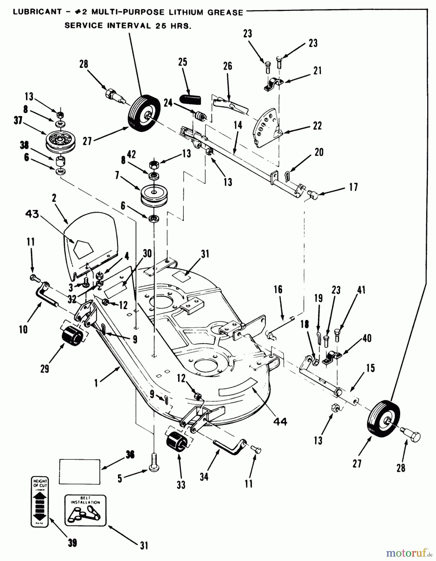  Toro Neu Mowers, Deck Assembly Only 05-37SC03 - Toro 37