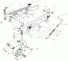 Mähdecks 30144 - Toro 44" Side Discharge Mower (SN: 5000001 - 5999999) (1985) Pièces détachées 36" CARRIER FRAME MODEL NO. 30136