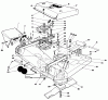 Mähdecks 30144 - Toro 44" Side Discharge Mower (SN: 5000001 - 5999999) (1985) Pièces détachées 36" CUTTING DECK MODEL NO. 30136
