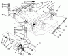 Mähdecks 30136 - Toro 36" Side Discharge Mower (SN: 4901037 - 4999999) (1994) Pièces détachées CARRIER FRAME ASSEMBLY