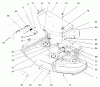 Mähdecks 30146 - Toro 44" Recycler Mower (SN: 690001 - 699999) (1996) Pièces détachées DECK, DEFLECTORS, AND COVERS