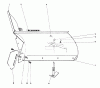 Mähdecks 30721 - Toro 72" Side Discharge Mower (SN: 300001 - 399999) (1983) Pièces détachées V-PLOW MODEL NO. 30750 (OPTIONAL)